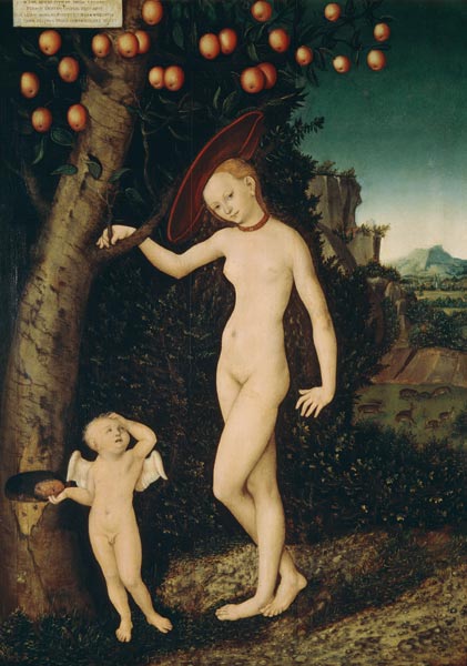 Venus und Amor als Honigdieb from Lucas Cranach d. Ä.