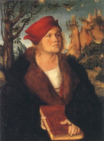 Dr. Johannes Cuspinian from Lucas Cranach d. Ä.