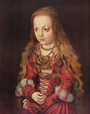 Sächsische Prinzessin from Lucas Cranach d. Ä.