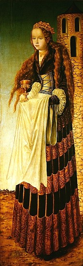 St. Barbara from Lucas Cranach d. Ä.