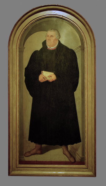 Luther,  Porträt from Lucas Cranach d. J.