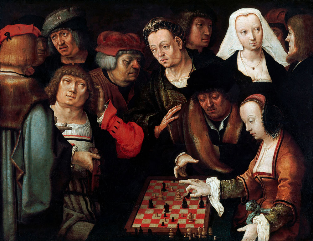 Die Schachpartie from Lucas van Leyden