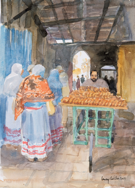 Bagel Seller in the Old City, Jerusalem from Lucy Willis