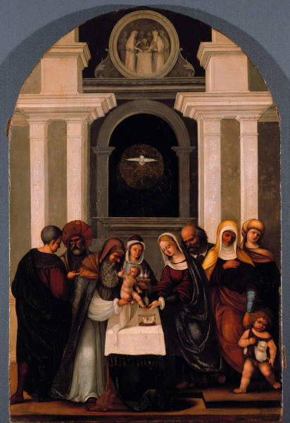 L.Mazzolino, Darstellung im Tempel from Ludovico Mazzolino