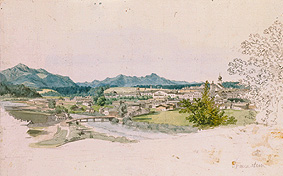 Traunstein from Ludwig Neureuther