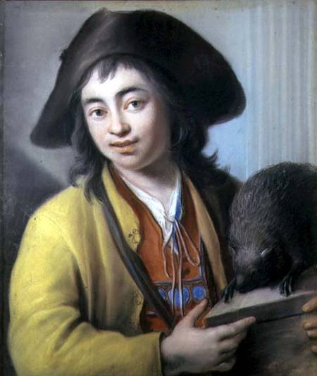 Peasant Boy with a Marmot from Luigi Pitti