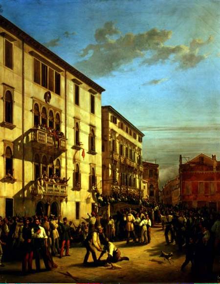 The Sacking of the Palazzo Querini from Luigi Rossi