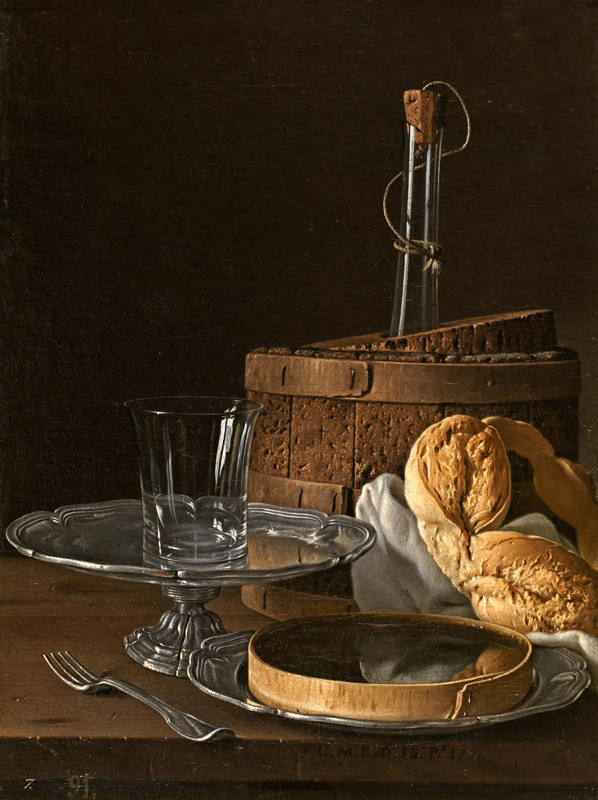 Still Life. The Snack from Luis Melendez