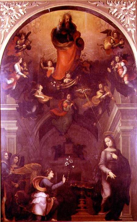 The Annunciation from Mariotto di Bigio Albertinelli