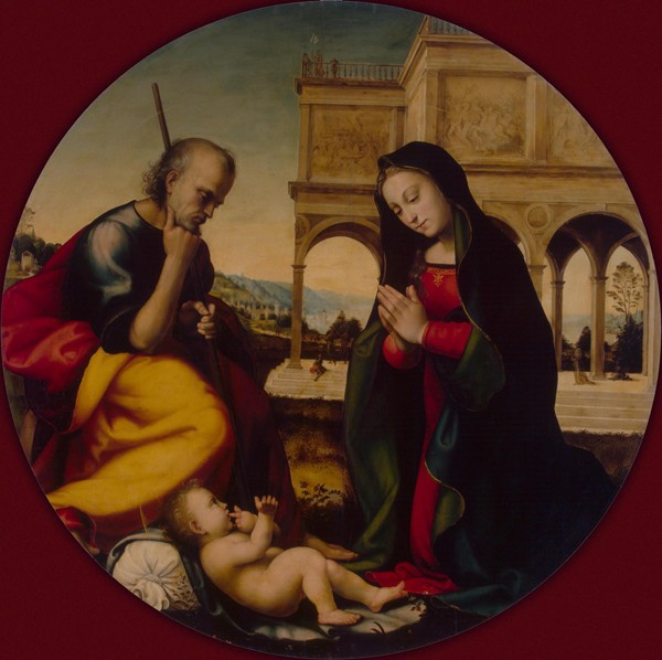 The Adoration of the Christ Child from Mariotto di Bigio Albertinelli