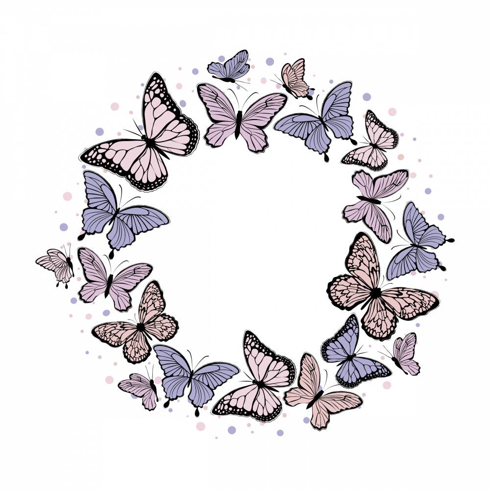 Schmetterlingskranz from Martina