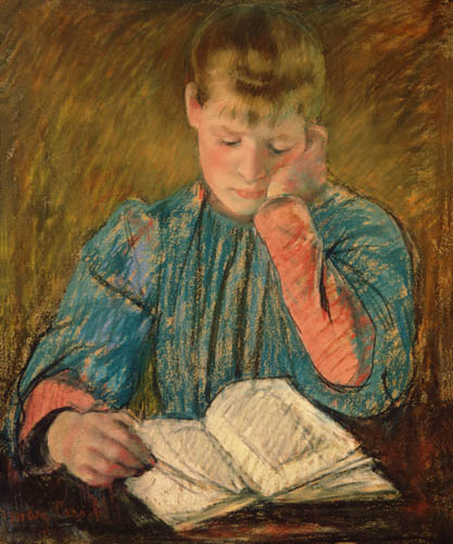 Lesendes Mädchen from Mary Cassatt