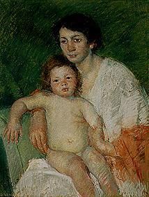 Mutter und Kind. from Mary Cassatt