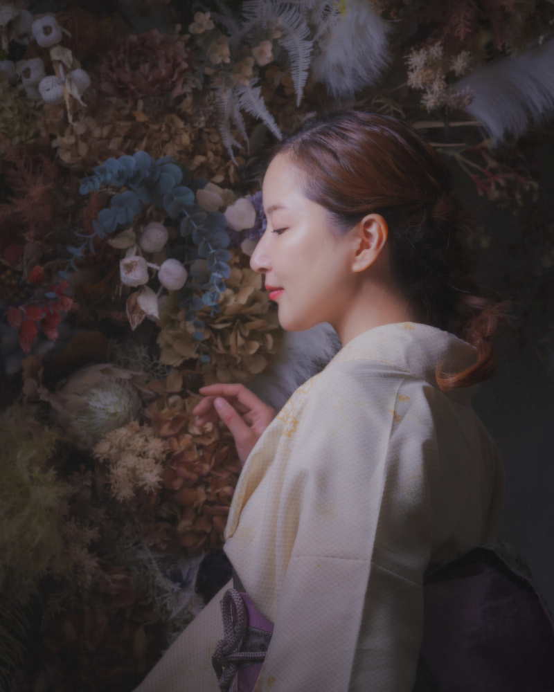 Frau im Kimono from Masayuki Kato
