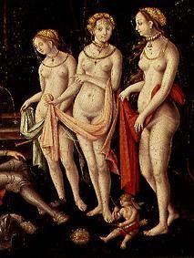 Die drei Grazien (Detail aus dem Gemälde Die Zerstörung Trojas)