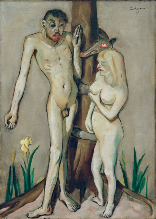 Adam und Eva from Max Beckmann