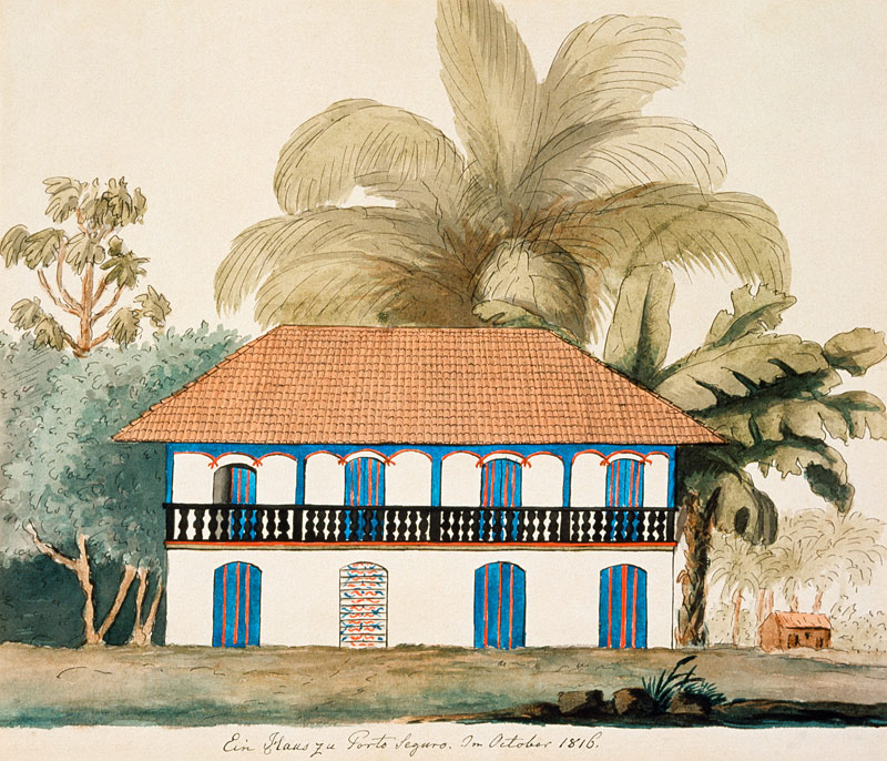 Brasilien, Haus in Porto Seguro from Maximilian Prinz zu WiedNeuwied