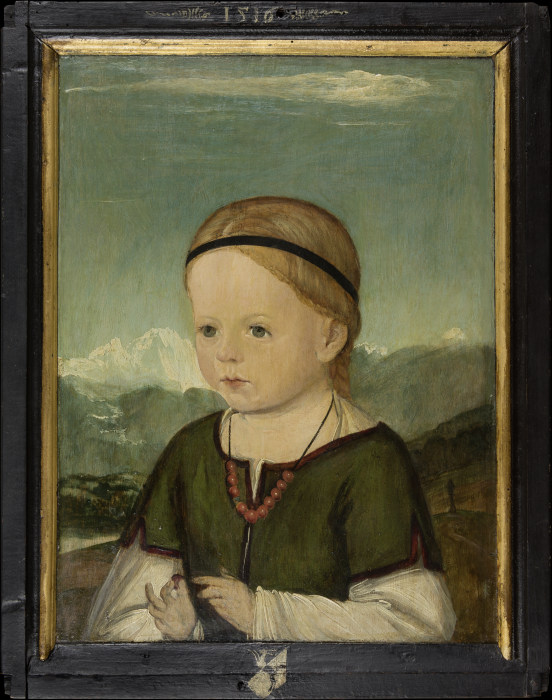 Bildnis der Barbara Thenn (1513-1542) from Meister der Thennschen Kinderbildnisse
