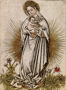 Maria mit dem Kind. from Meister der Weibermacht