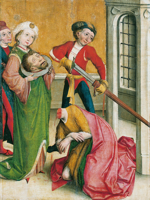 Enthauptung Johannes des Täufers from Meister des Eggenburger Altars