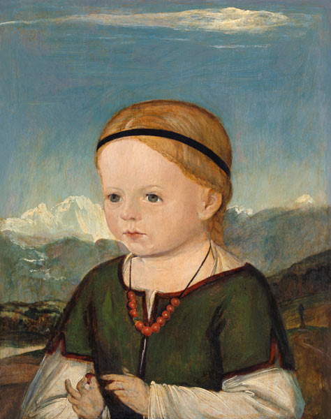 Bildnis eines Kindes aus der Familie Thenn from Meister (Salzburger von 1516)