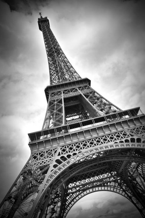 Eiffelturm Paris | Monochrom from Melanie Viola