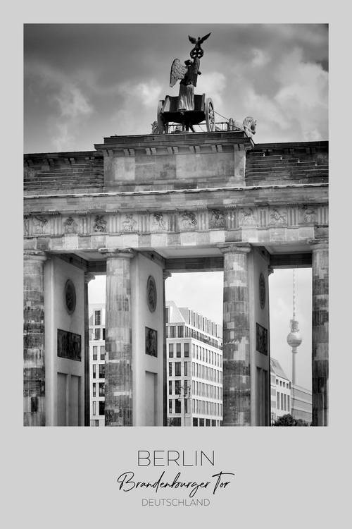 Im Fokus: BERLIN Brandenburger Tor from Melanie Viola