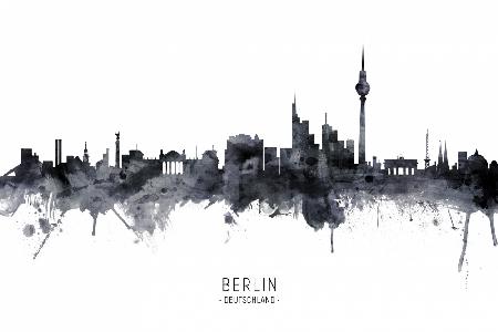 Berlin-Deutschland-Skyline