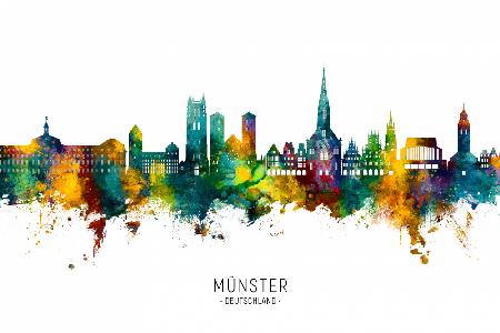 Münster Deutschland Skyline