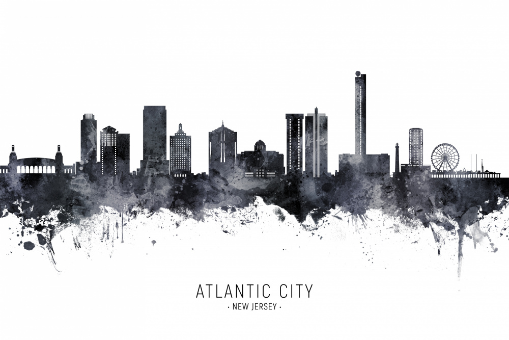 Skyline von Atlantic City,New Jersey from Michael Tompsett
