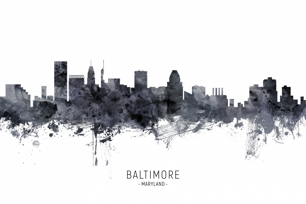 Skyline von Baltimore,Maryland from Michael Tompsett