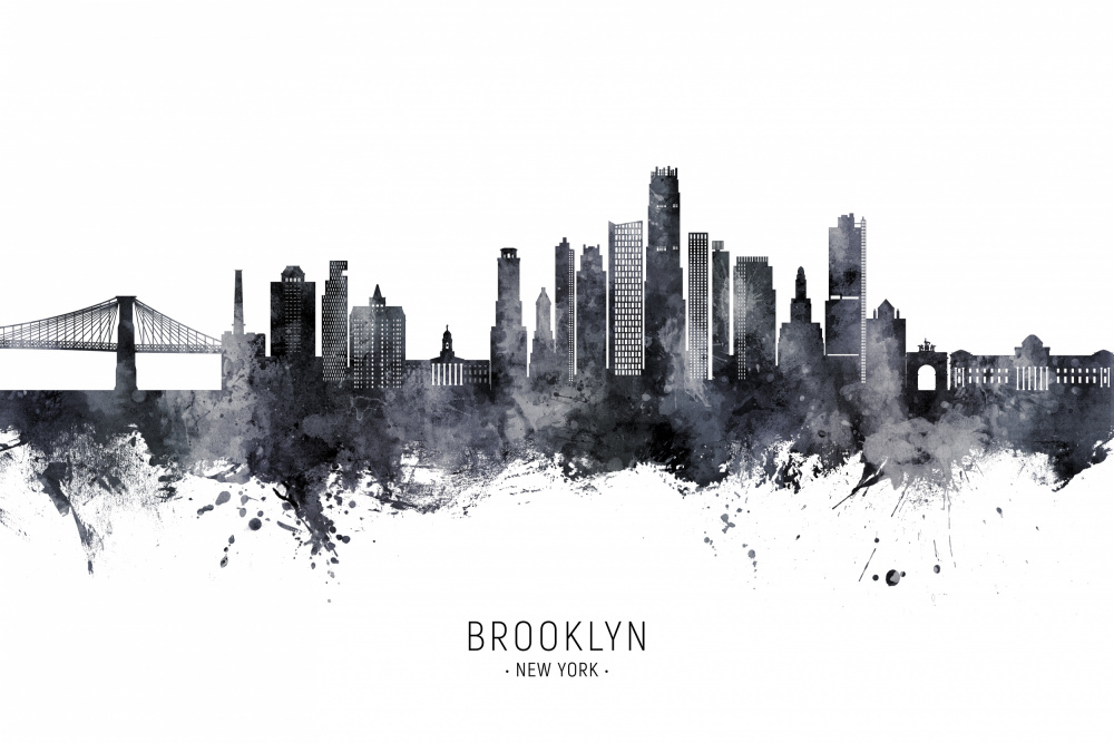 Skyline von Brooklyn,New York from Michael Tompsett