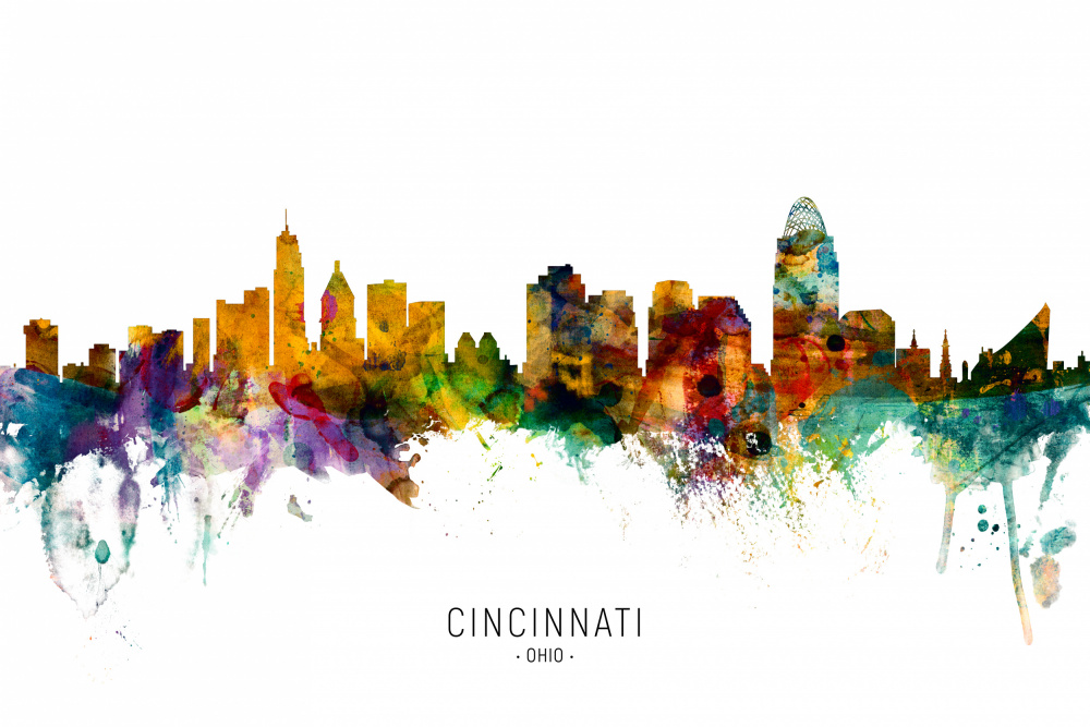 Skyline von Cincinnati,Ohio from Michael Tompsett