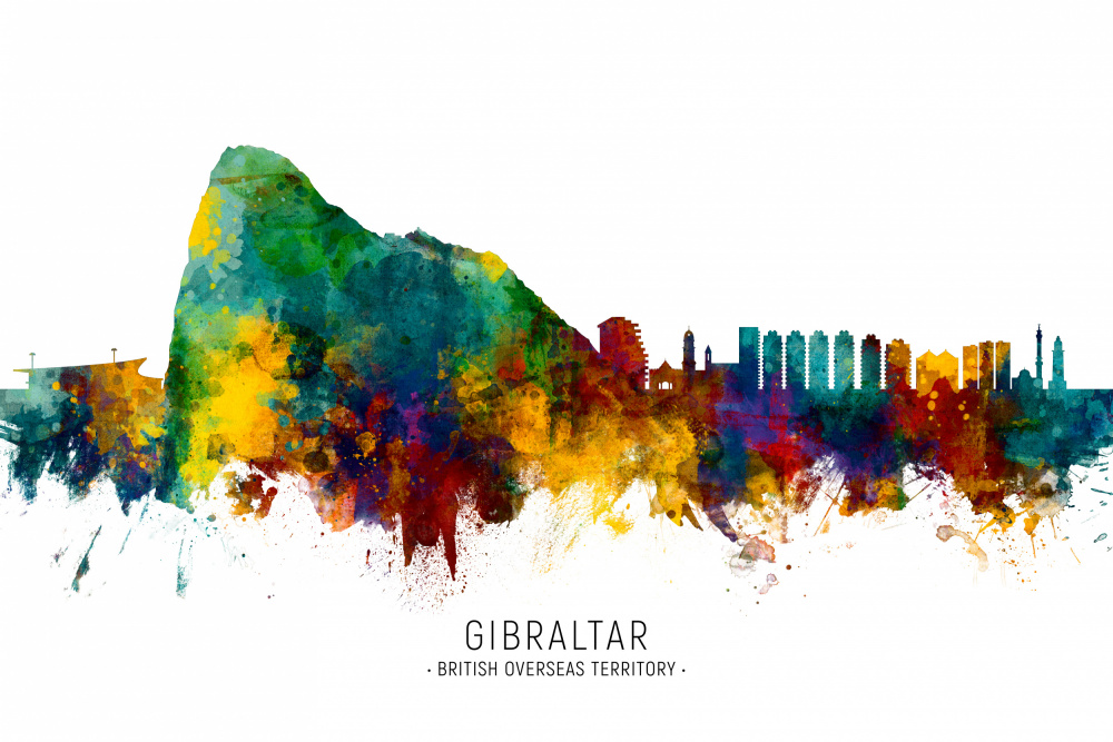 Skyline von Gibraltar from Michael Tompsett