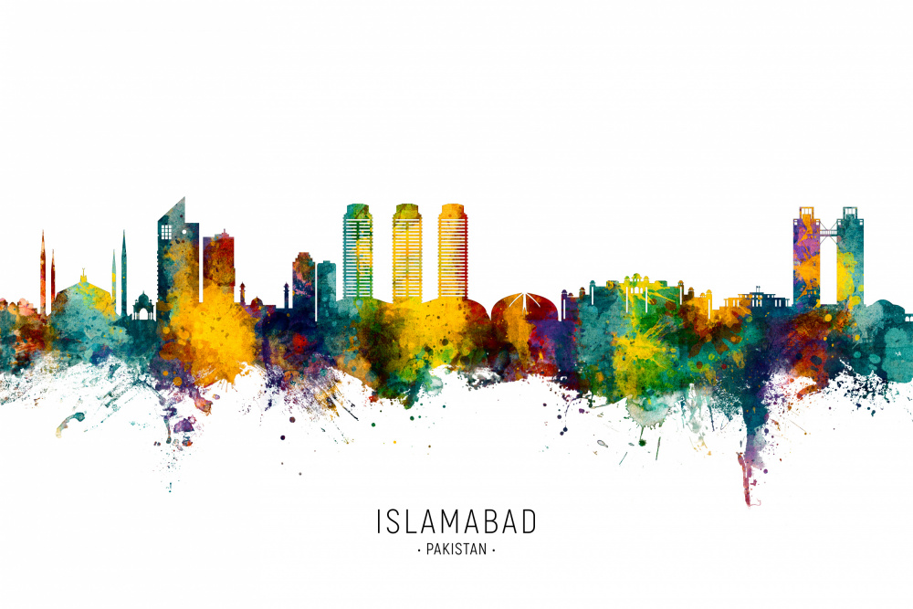 Skyline von Islamabad,Pakistan from Michael Tompsett