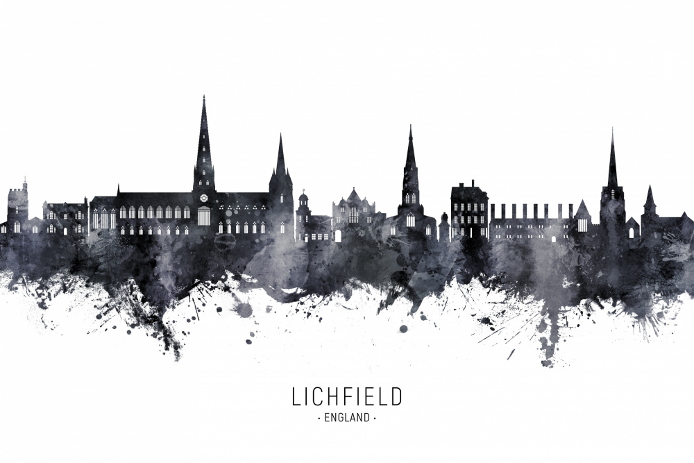 Skyline von Lichfield,England from Michael Tompsett