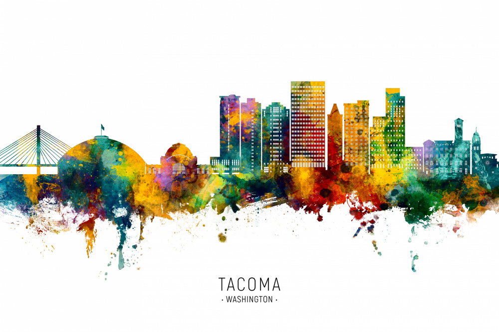 Skyline von Tacoma,Washington from Michael Tompsett