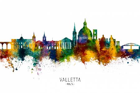 Skyline von Valletta Malta