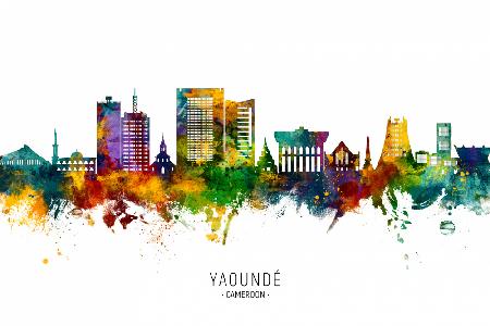 Skyline von Yaoundé,Kamerun