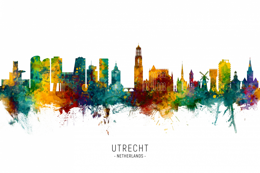 Utrecht,die niederländische Skyline from Michael Tompsett