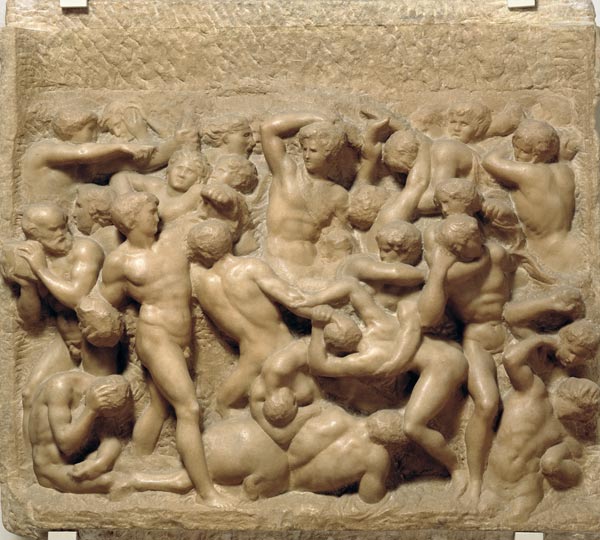 Battle of the Centaurs from Michelangelo (Buonarroti)