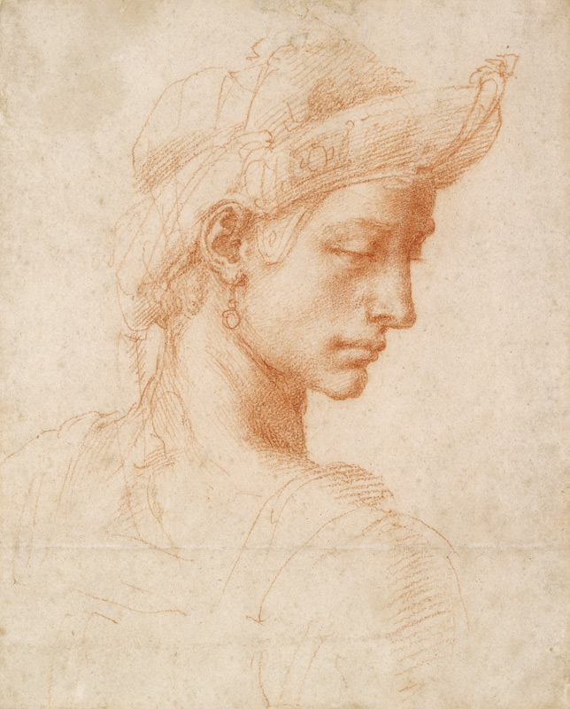 Ideal Head from Michelangelo (Buonarroti)