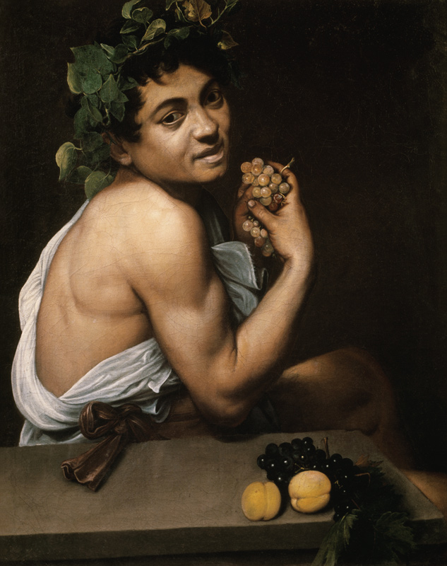 Kranker Bacchus from Michelangelo Caravaggio