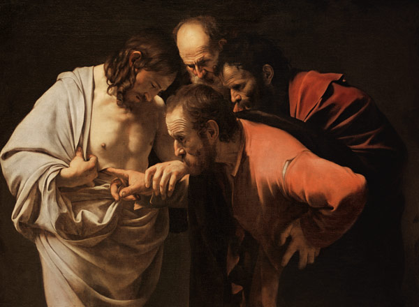 Der ungläubige Thomas from Michelangelo Caravaggio