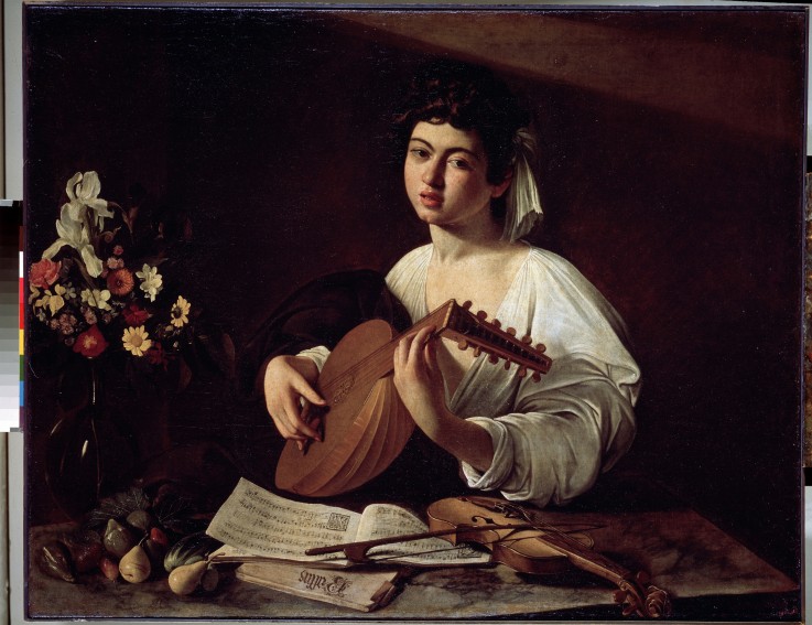 The Lute Player from Michelangelo Caravaggio