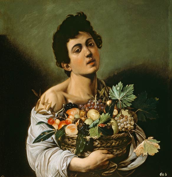 Jüngling mit Fruchtkorb from Michelangelo Caravaggio