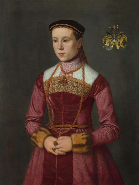 Portrait of a Young Lady from Nicolas Neufchatel