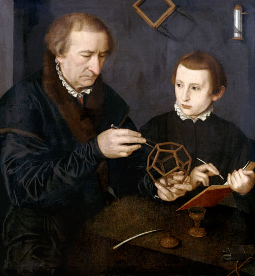 Johann I Neudorfer and his Son from Nicolas Neufchatel