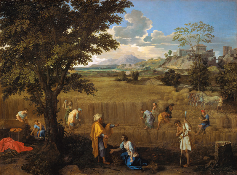 Der Sommer (oder: Ruth und Boos) from Nicolas Poussin