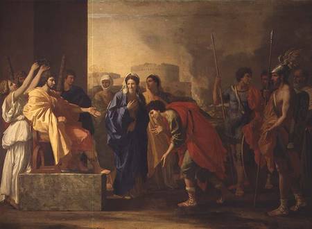 The Continence of Scipio from Nicolas Poussin